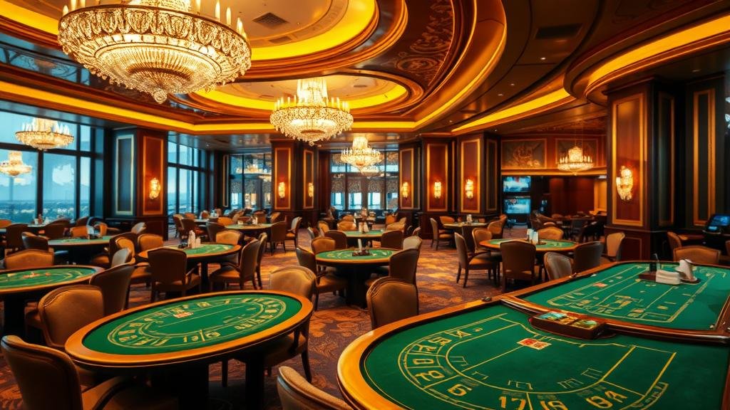 หน้าจอเกมบาคาร่า OnAir แสดงตารางสถิติและตัวเลือกการเดิมพัน