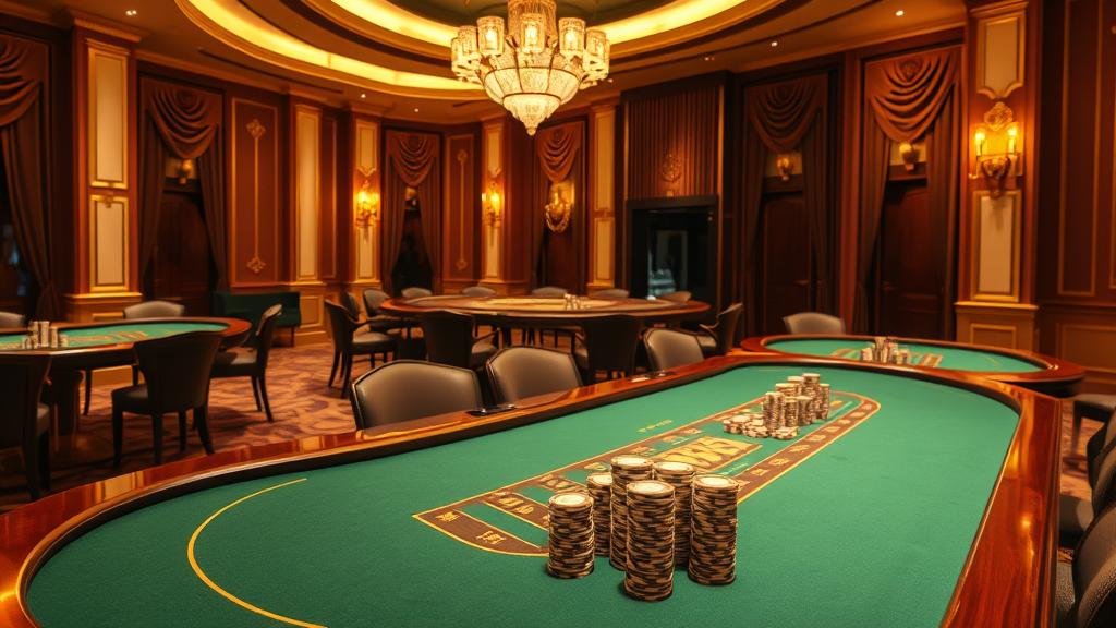 เปรียบเทียบหน้าจอห้องบาคาร่าทั่วไปและห้อง VIP