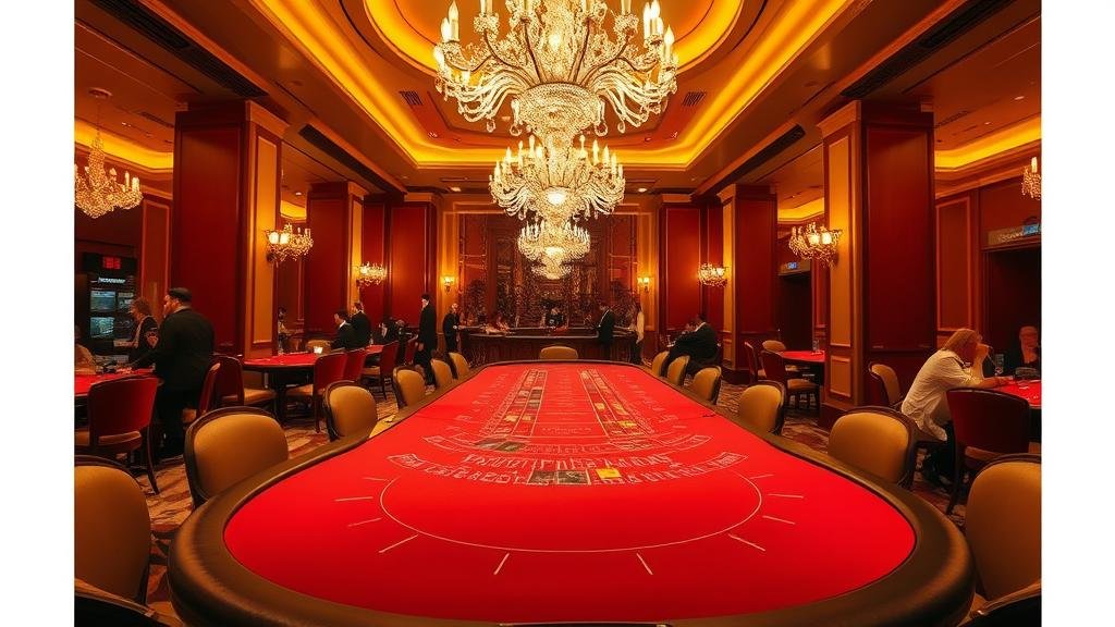 หน้าจออินเทอร์เฟซบาคาร่าสด แสดงสถิติและตัวเลือกการเดิมพัน