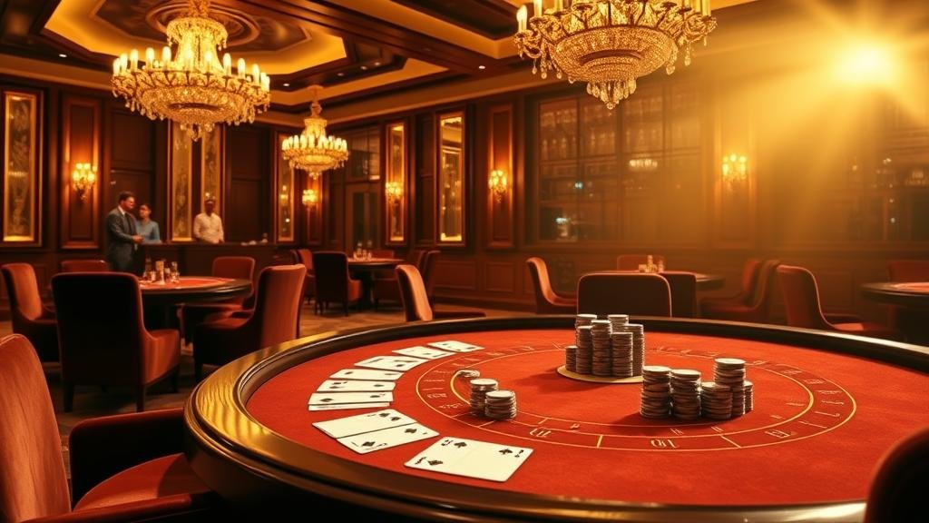 หน้าจอแสดงผลบาคาร่าดิจิทัลพร้อมอัตราจ่ายและตัวคูณ