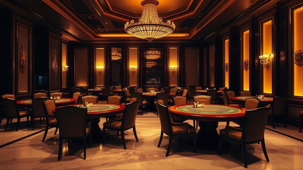 หน้าจออินเทอร์เฟซเกมบาคาร่าดิจิทัลพร้อมสถิติ