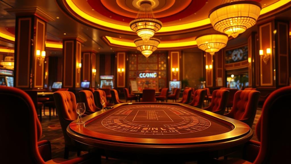 การเล่นบาคาร่าบนโต๊ะสุดหรู