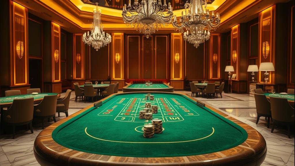 หน้าจอแสดงสูตรบาคาร่าและเกมบาคาร่าสด