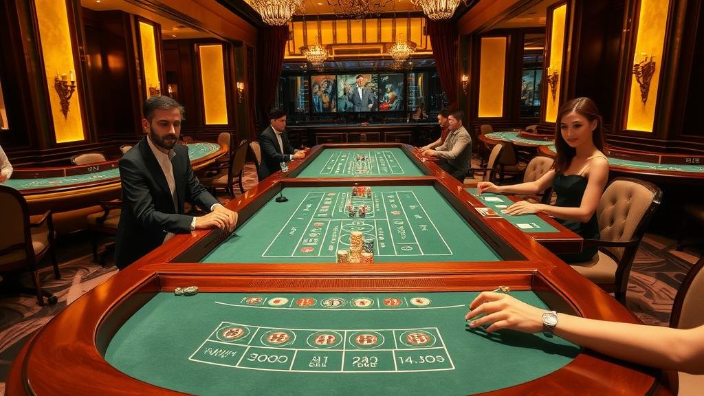 หน้าจอการเล่นบาคาร่าออนไลน์บนเว็บตรงที่ปลอดภัย