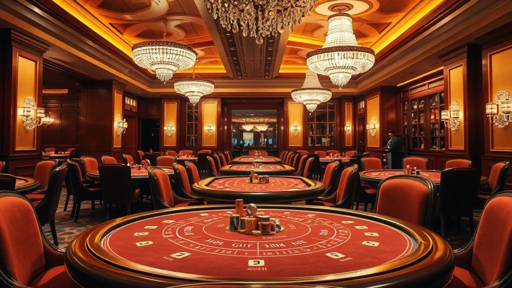 หน้าจอเกมบาคาร่าทดลอง เล่นฟรี แสดงตัวเลือกการเดิมพัน