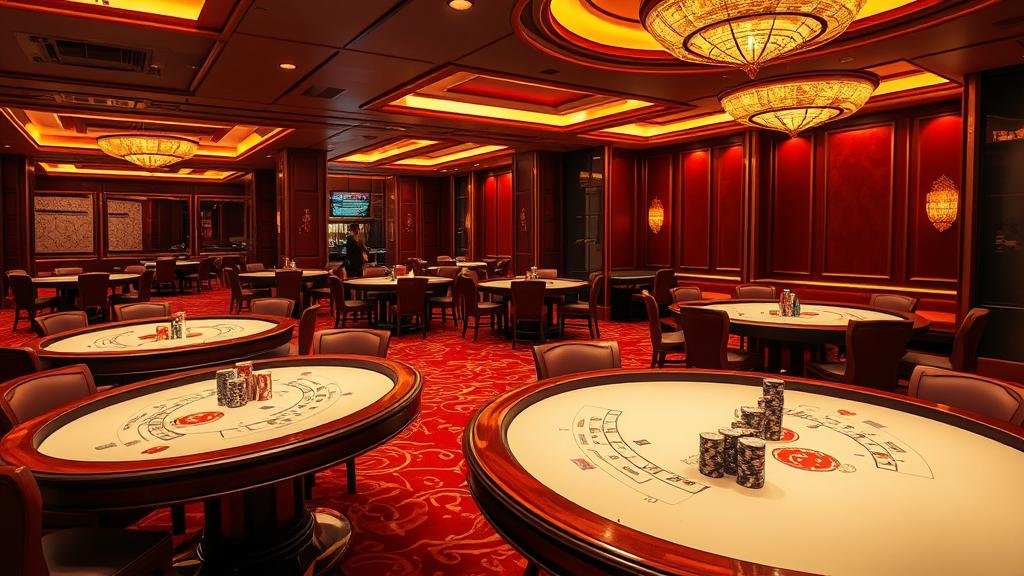 ภาพการเล่นบาคาร่า ดีลเลอร์แจกไพ่แต้มใกล้ 9