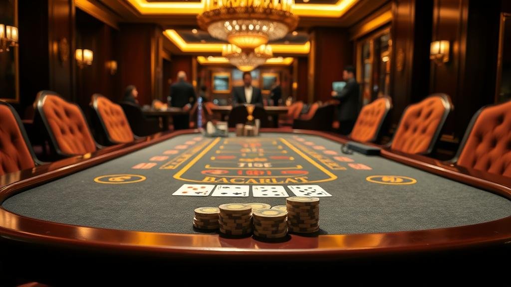นักเดิมพันฉลองชัยชนะในเกมบาคาร่า