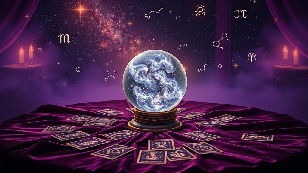 นักโหราศาสตร์ผู้เชี่ยวชาญกำลังวิเคราะห์ดวงดาวและตัวเลข