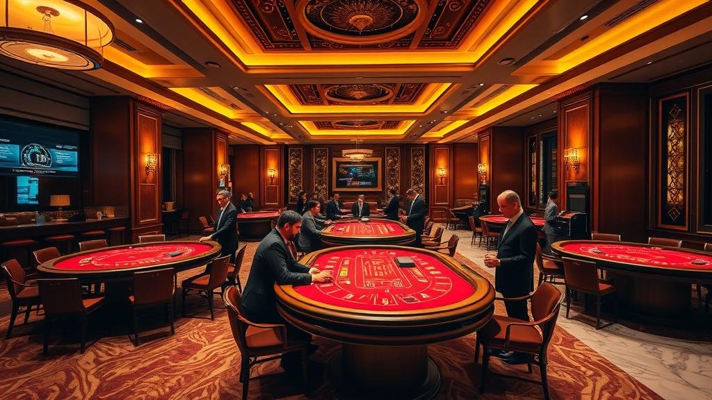 ดีลเลอร์มืออาชีพในเกมบาคาร่า SA Gaming