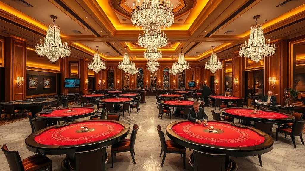 การเล่นบาคาร่าสดบนโต๊ะสุดหรู