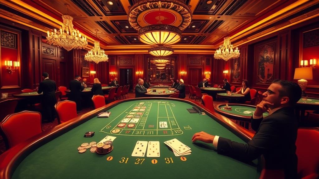 ภาพแสดงเค้าไพ่มังกรและเค้าไพ่ปิงปองในบาคาร่า