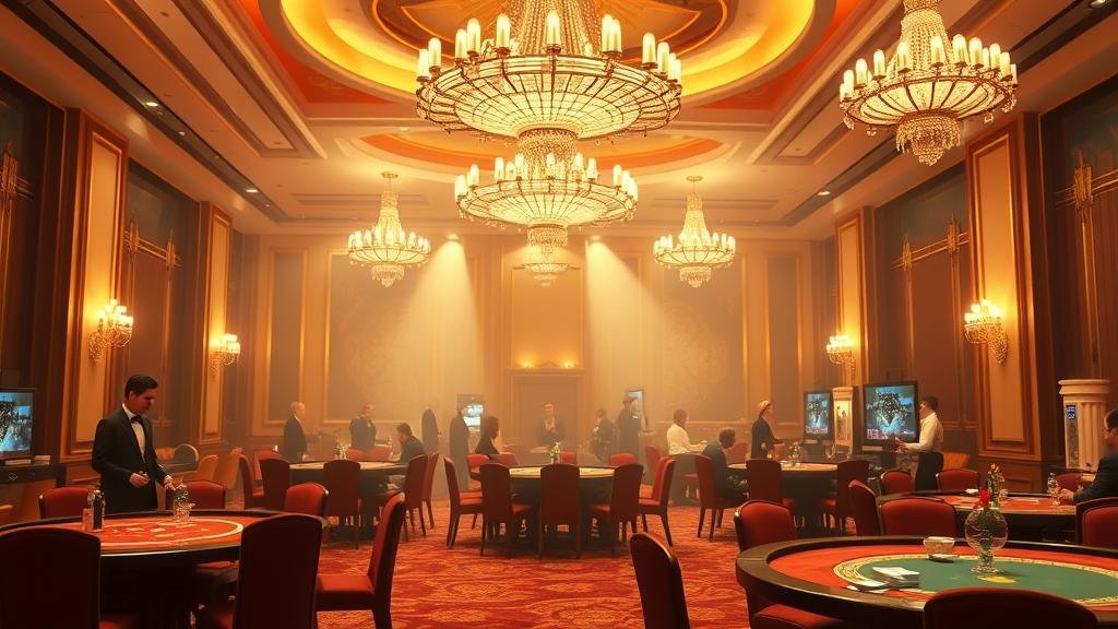 หน้าจอเกมบาคาร่าไลฟ์สดจาก AE Casino