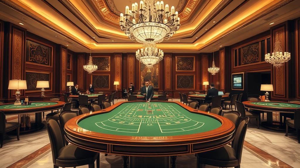 นักพนันฉลองชัยชนะในคาสิโนสุดหรู