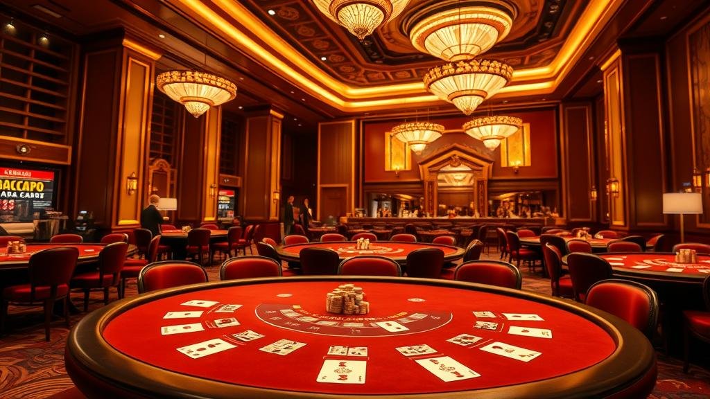 ภาพประกอบแสดงรูปแบบเค้าไพ่บาคาร่าต่างๆ