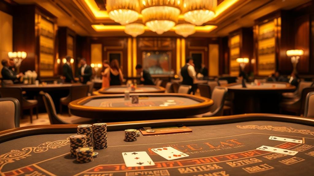 หน้าจอเกมบาคาร่าจากค่าย DG Casino, WM Casino, SA Gaming