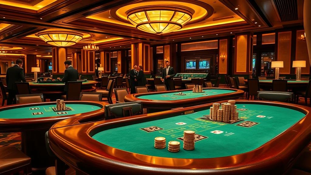 ภาพแสดงรูปแบบเค้าไพ่บาคาร่าต่างๆ