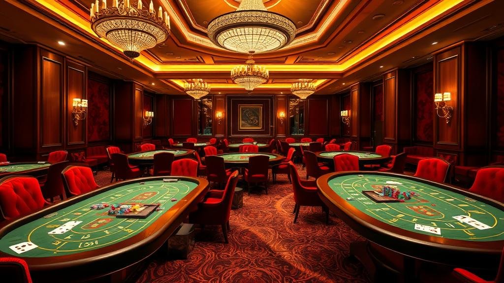 หน้าจอแสดงผลเกมบาคาร่าสดจาก Evolution Gaming