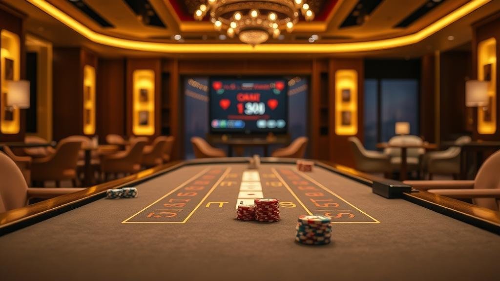 ตัวอย่างเค้าไพ่มังกรและปิงปองในเกมบาคาร่า