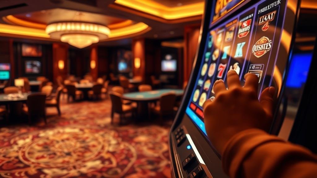 ผู้เล่นฉลองชัยชนะครั้งใหญ่จากการเล่นสล็อต