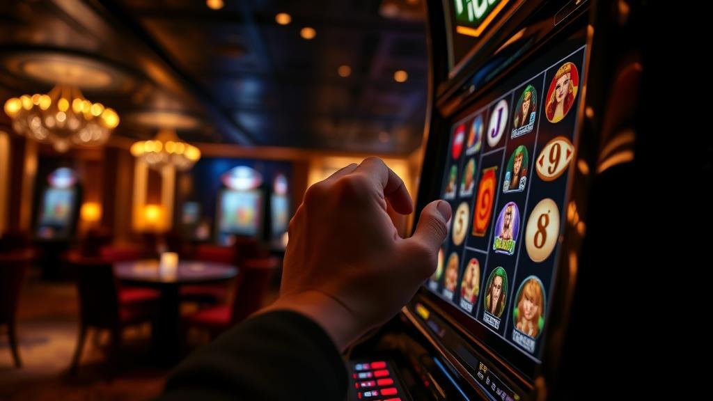 หน้าจอเกมสล็อต Evoplay ที่มี RTP สูงและสัญลักษณ์โบนัส