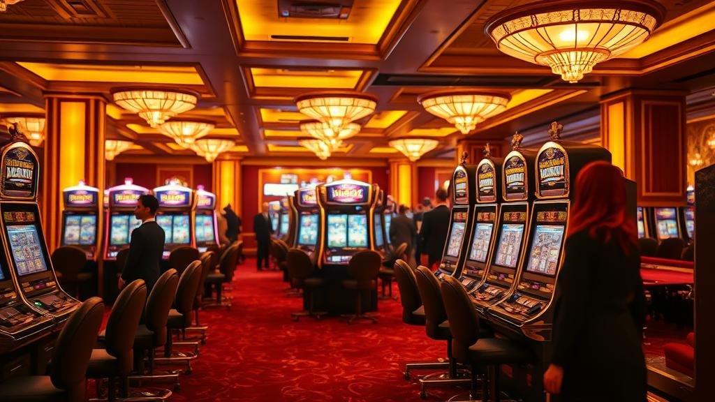 หน้าจอแสดงค่า RTP และสัญลักษณ์โบนัสบนเกมสล็อต