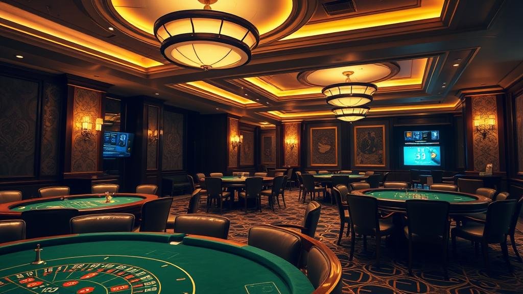 หน้าจอเกมสล็อตแสดงสัญลักษณ์ชนะพร้อมเงินรางวัลใหญ่