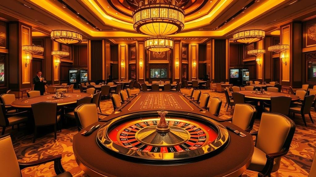 มือถือแสดงหน้าจอเกมสล็อต RTP สูง พร้อมบรรยากาศคาสิโนหรูหรา