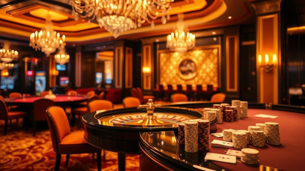 กราฟิกแสดงเส้นจ่ายเงินของสล็อตพร้อมสัญลักษณ์เรืองแสงและแถบความคืบหน้าโบนัส