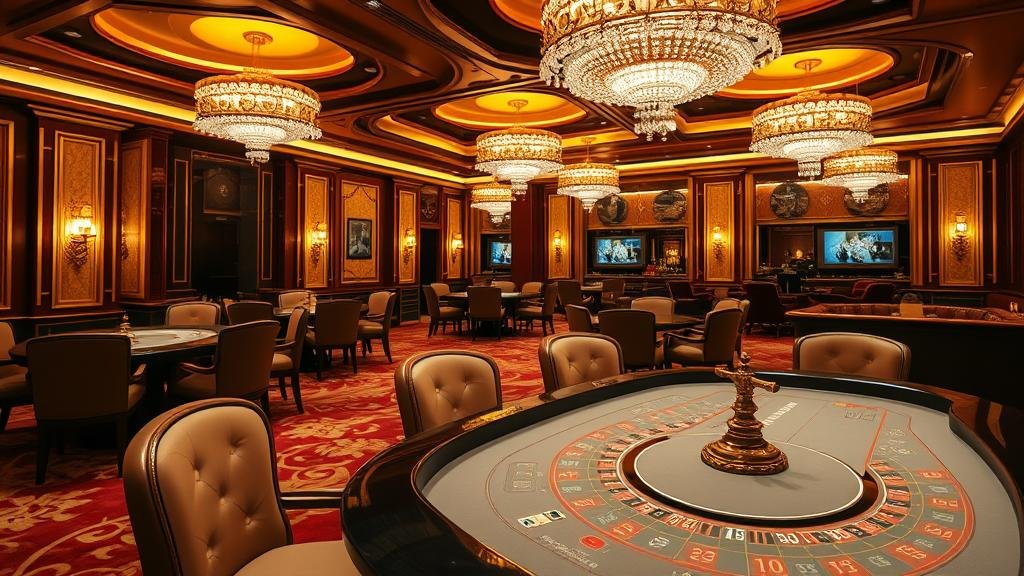 นักพนันเฉลิมฉลองชัยชนะที่สล็อตแมชชีน