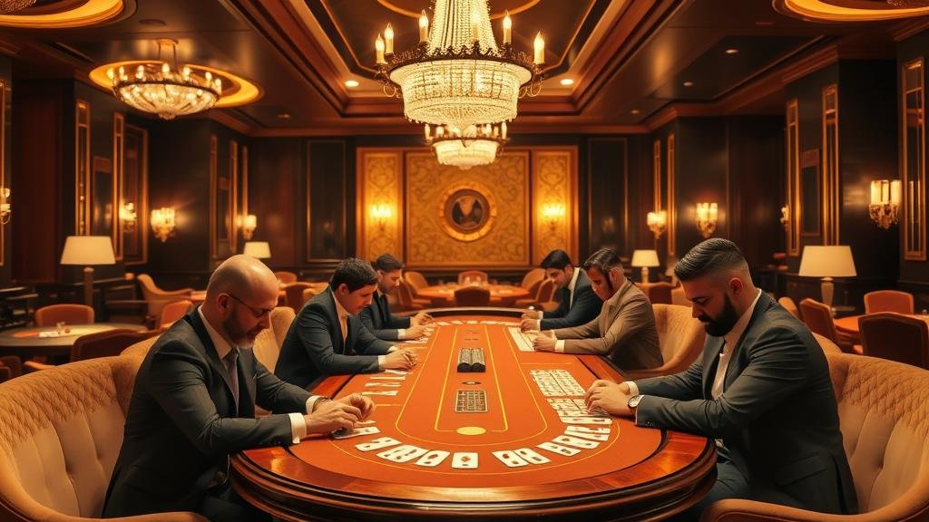 ตารางแสดงเค้าไพ่บาคาร่า เช่น เค้าไพ่มังกรและปิงปอง