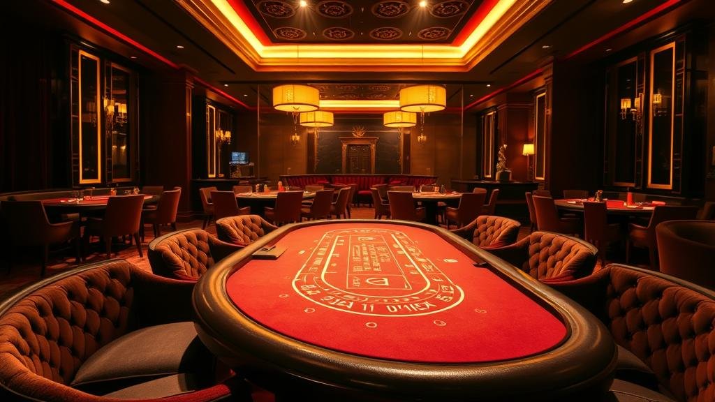 มือของผู้เล่นกำลังวางชิปบนโต๊ะบาคาร่าดิจิทัล เน้นสูตรวัววัว