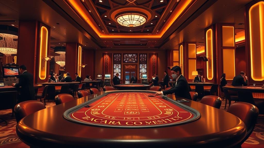 กราฟิกแสดงสถิติและรูปแบบการเล่นบาคาร่า