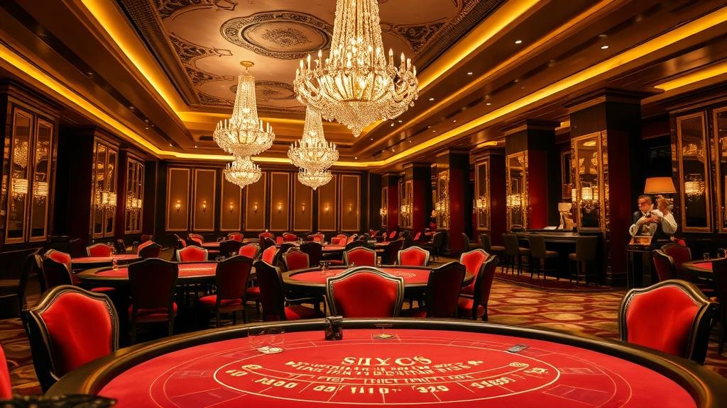 ดีลเลอร์บาคาร่ามืออาชีพในคาสิโนหรู