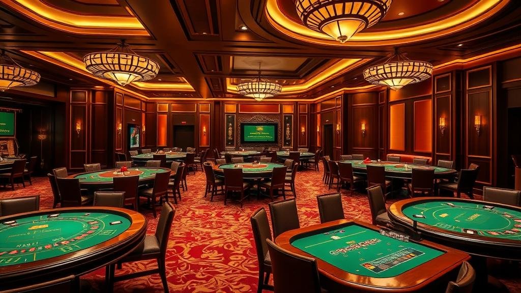 หน้าจอแท็บเล็ตแสดงเกมบาคาร่า WM Casino พร้อมสถิติและดีลเลอร์สด