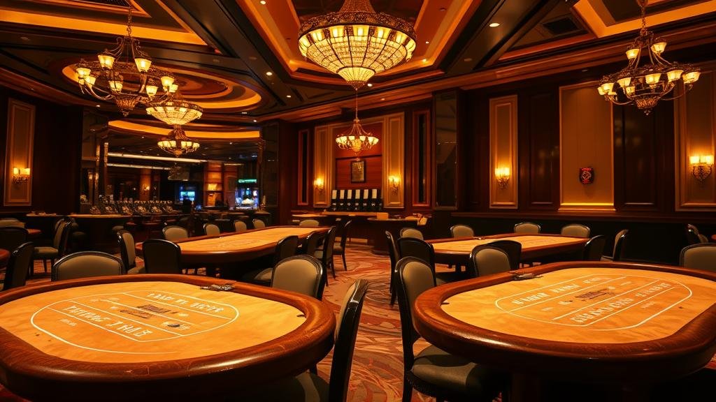 ผู้เล่นบาคาร่าใช้แท็บเล็ตบันทึกผลการเดิมพัน