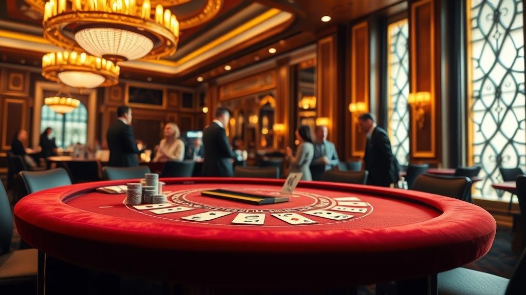 หน้าจอแท็บเล็ตแสดงเว็บไซต์บาคาร่าที่ปลอดภัย