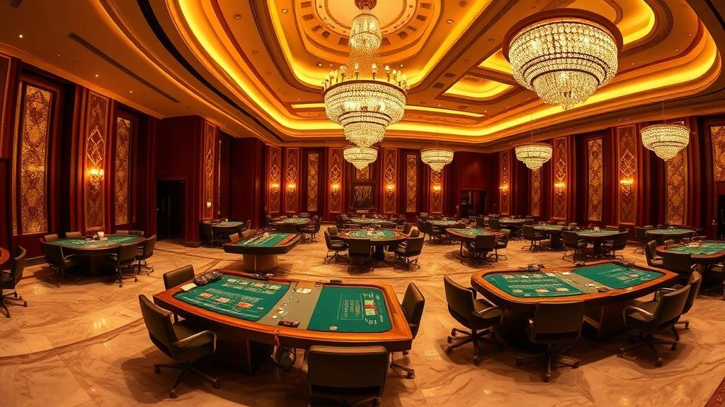 โลโก้และหน้าอินเทอร์เฟซของค่ายเกมบาคาร่าชั้นนำ