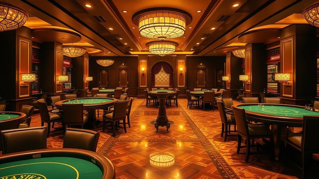 มือถือ Android แสดงหน้าจอเกมบาคาร่า พร้อมบรรยากาศคาสิโนหรู