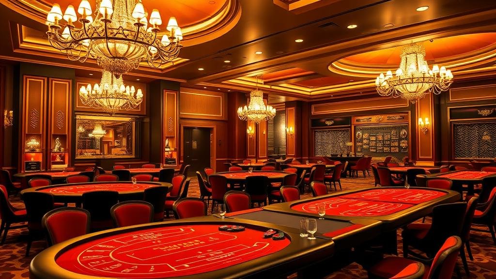 ตัวอย่างเค้าไพ่บาคาร่าแบบสองตัดบนหน้าจอแสดงผล