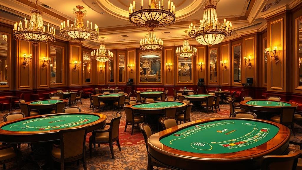 การอ่านเค้าไพ่บาคาร่าบนหน้าจอแท็บเล็ต