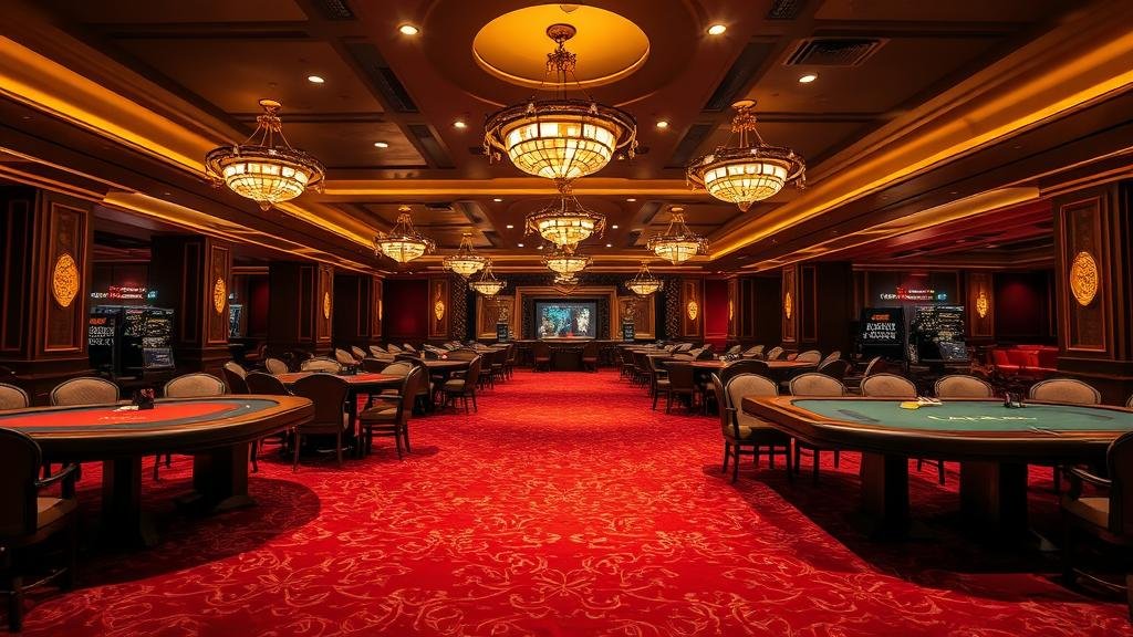 มือผู้เล่นกำลังตั้งค่าออโต้สปินสล็อตบนคอมพิวเตอร์