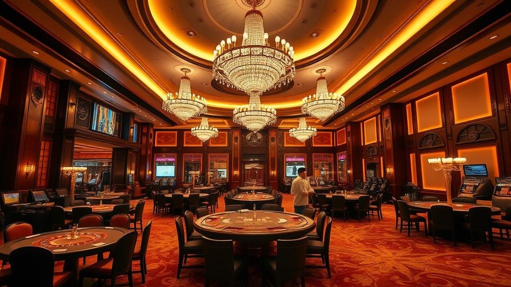 หน้าจอเกมสล็อตแสดงสัญลักษณ์ชนะและโบนัส