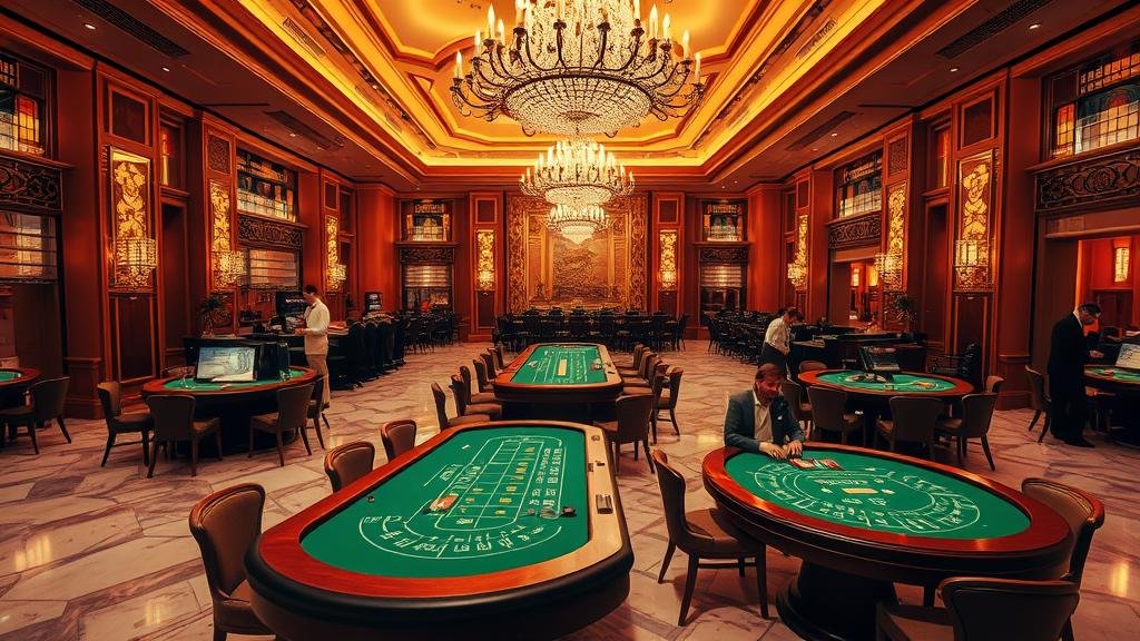 ดีลเลอร์บาคาร่ามืออาชีพในคาสิโนหรู