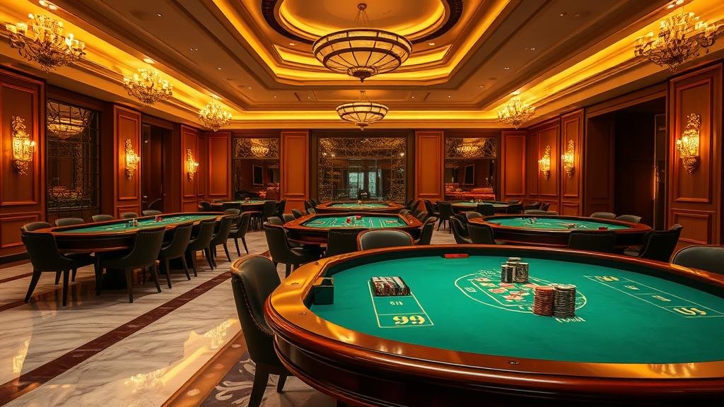 การวางชิปเดิมพันบนโต๊ะบาคาร่าอย่างมีกลยุทธ์