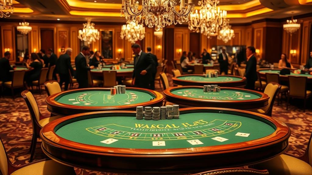 อินเทอร์เฟซเกมบาคาร่าสดสุดหรู พร้อมดีลเลอร์สาวสวย