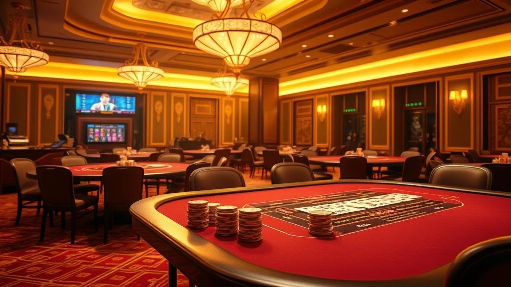 หน้าจอแสดงอัตราจ่ายบาคาร่าดิจิทัล