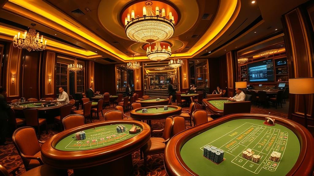 มือถือชิปคาสิโน พร้อมหน้าจอจัดการงบประมาณบาคาร่าบนแท็บเล็ต