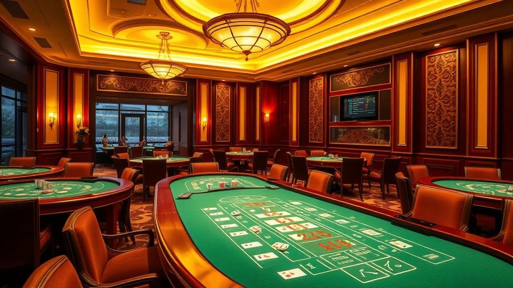 ดีลเลอร์สดกำลังดำเนินเกมบาคาร่าของ Evolution Gaming