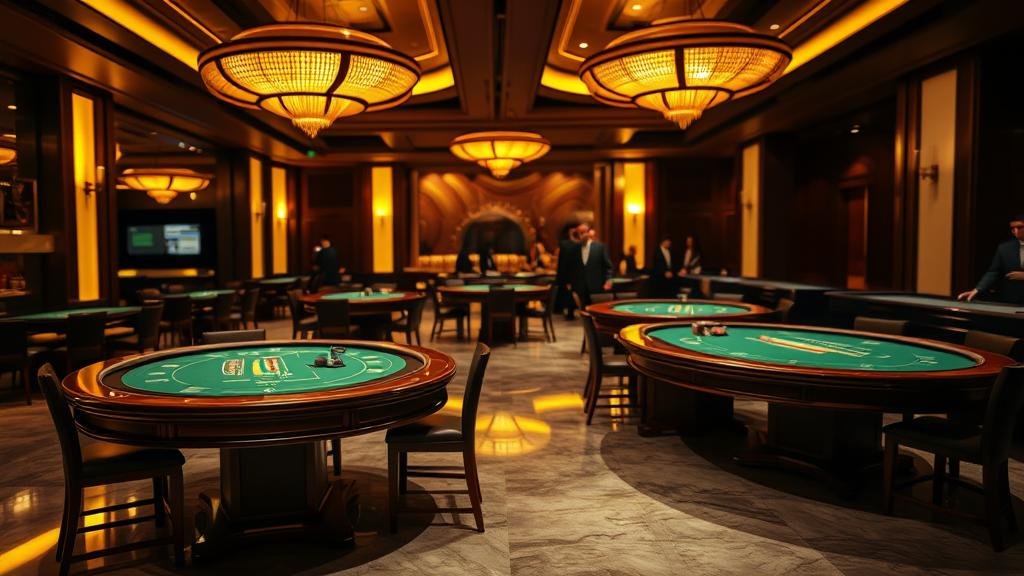 ดีลเลอร์บาคาร่ามืออาชีพในคาสิโนหรู