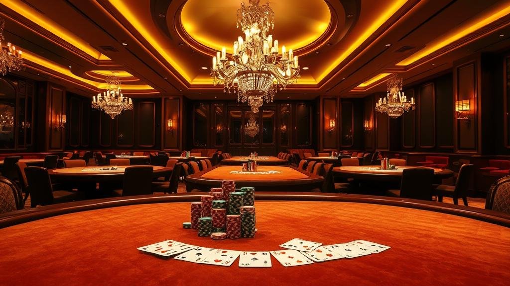 การอ่านเค้าไพ่บาคาร่า: แสดงรูปแบบไพ่บนหน้าจอ